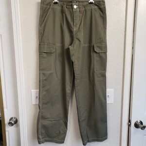 True religion green cargo pants